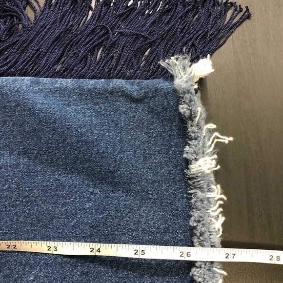 3x1 Jeans Blue Fringe Ground Boyfriend Jeans 25 - Picture 8 of 8